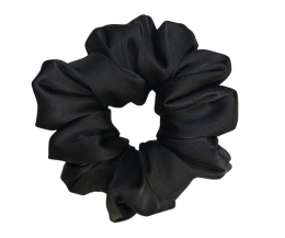 Czarna MAXI scrunchies