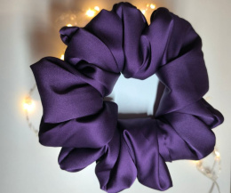Maxi scrunchies jagodowa Bacas MAXI