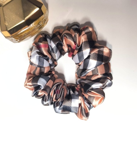 Mini scrunchies z grubszą gumką Oregano