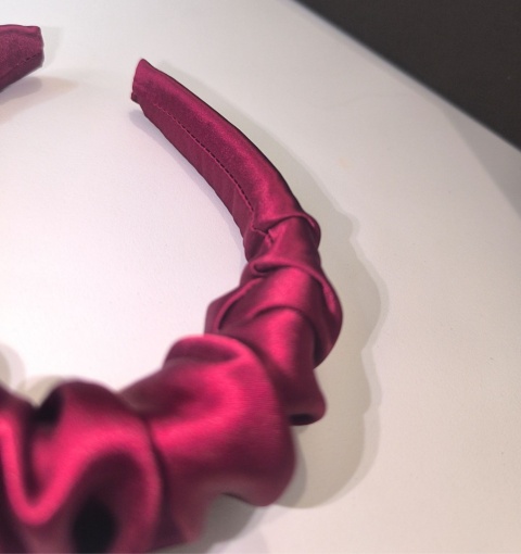 Opaska do włosów 100% jedwab Emily (kolory do wyboru)