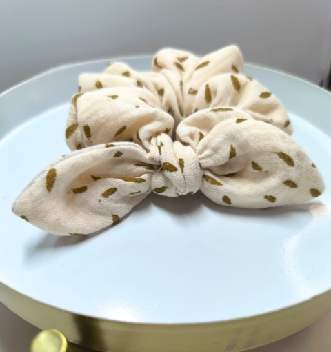 Owies scrunchies z uszkami Owies scrunchies z uszkami
