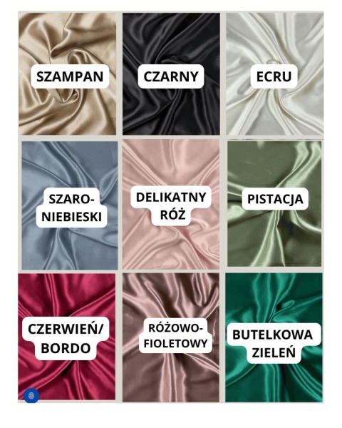 Poszewka jedwabna (kolory do wyboru)