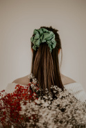 Scrunchies MAXI Oliwka