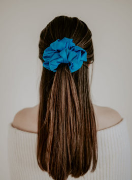 Scrunchies MAXI Turkusove
