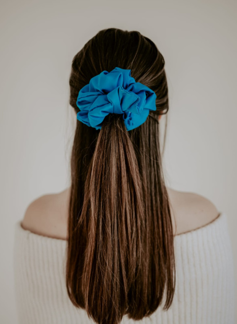 Scrunchies MAXI Turkusove Scrunchies MAXI Turkusove