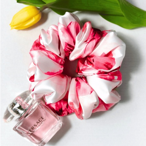 Scrunchies MAXI Pinky Flower