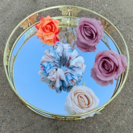 Scrunchies mini Kwiatki