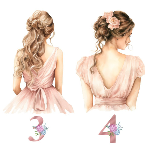 Scrunchies na wieczór panieński Lilka Scrunchies na wieczór panieński Lilka