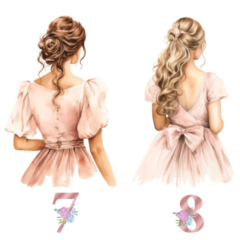 Scrunchies na wieczór panieński Lilka Scrunchies na wieczór panieński Lilka