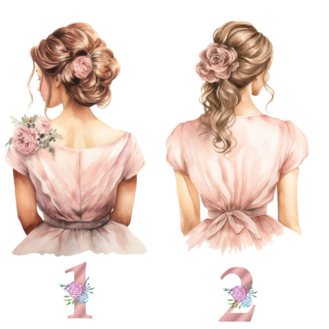 Scrunchies na wieczór panieński Lilka Scrunchies na wieczór panieński Lilka