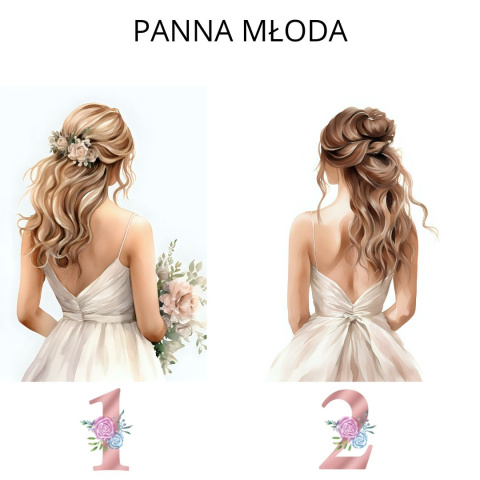 Scrunchies na wieczór panieński Lilka Scrunchies na wieczór panieński Lilka