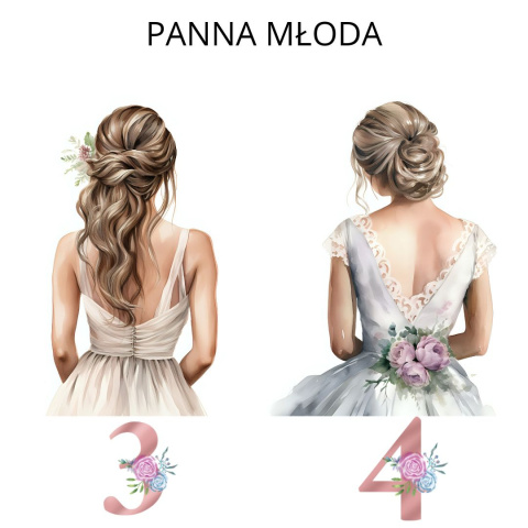 Scrunchies na wieczór panieński Lilka Scrunchies na wieczór panieński Lilka