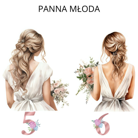 Scrunchies na wieczór panieński Lilka Scrunchies na wieczór panieński Lilka