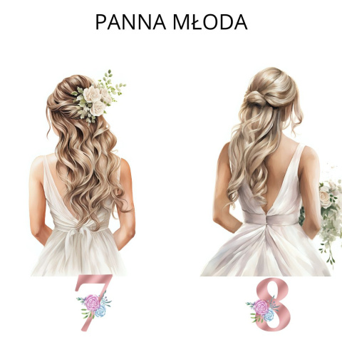 Scrunchies na wieczór panieński Lilka Scrunchies na wieczór panieński Lilka