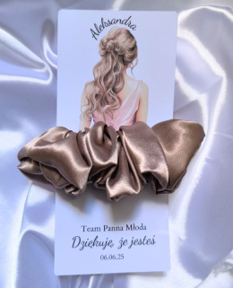 Scrunchies na wieczór panieński Love