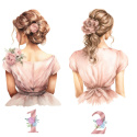 Scrunchies na wieczór panieński Love