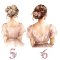 Scrunchies na wieczór panieński Love