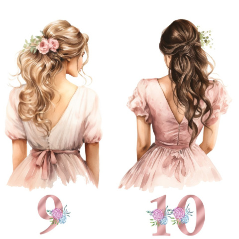 Scrunchies na wieczór panieński Love Scrunchies na wieczór panieński Love