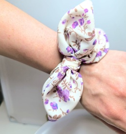 Scrunchies z uszkami PinkGarden