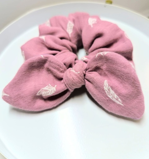 Scrunchies z uszkami Flora Scrunchies z uszkami Flora