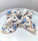 Scrunchies z uszkami Blue Garden