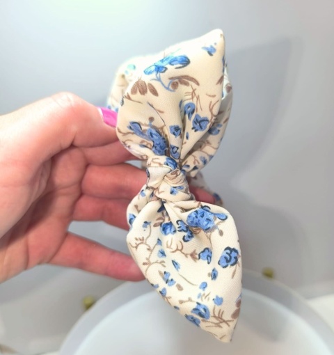 Scrunchies z uszkami Blue Garden Scrunchies z uszkami Blue Garden