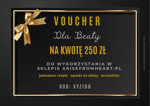 Voucher elektroniczny 250 zł