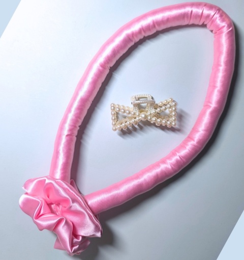 Wałek bez użycia ciepla MINI +klamra i 2scrunchies