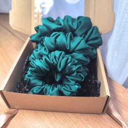 Zestaw 3 scrunches More Green More!