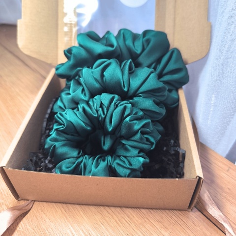 Zestaw 3 scrunches More Green More!