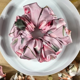Maxi Scrunchies Delikatne Kwiaty