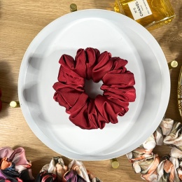 Medium Scrunchies Red Wine